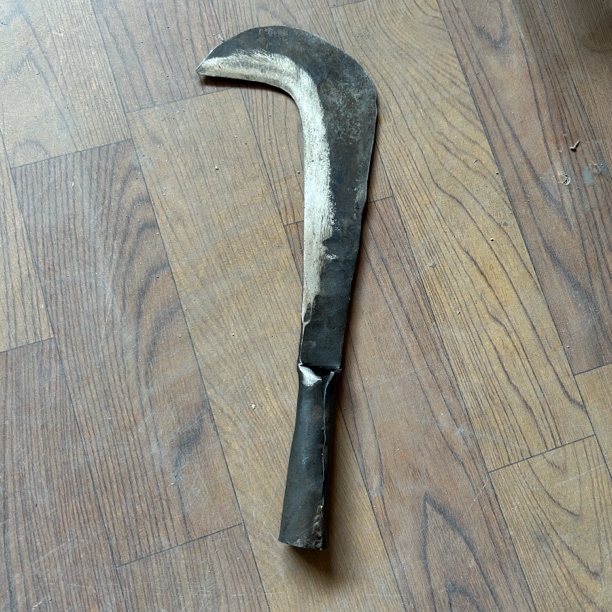 直播间大号勾柴刀有瑕疵不影响使用