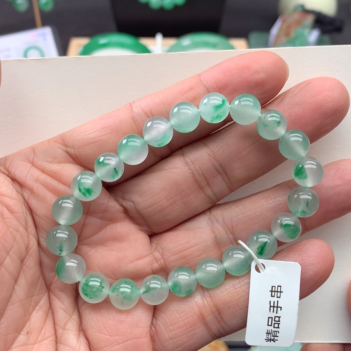 石英质玉未镶嵌手链
