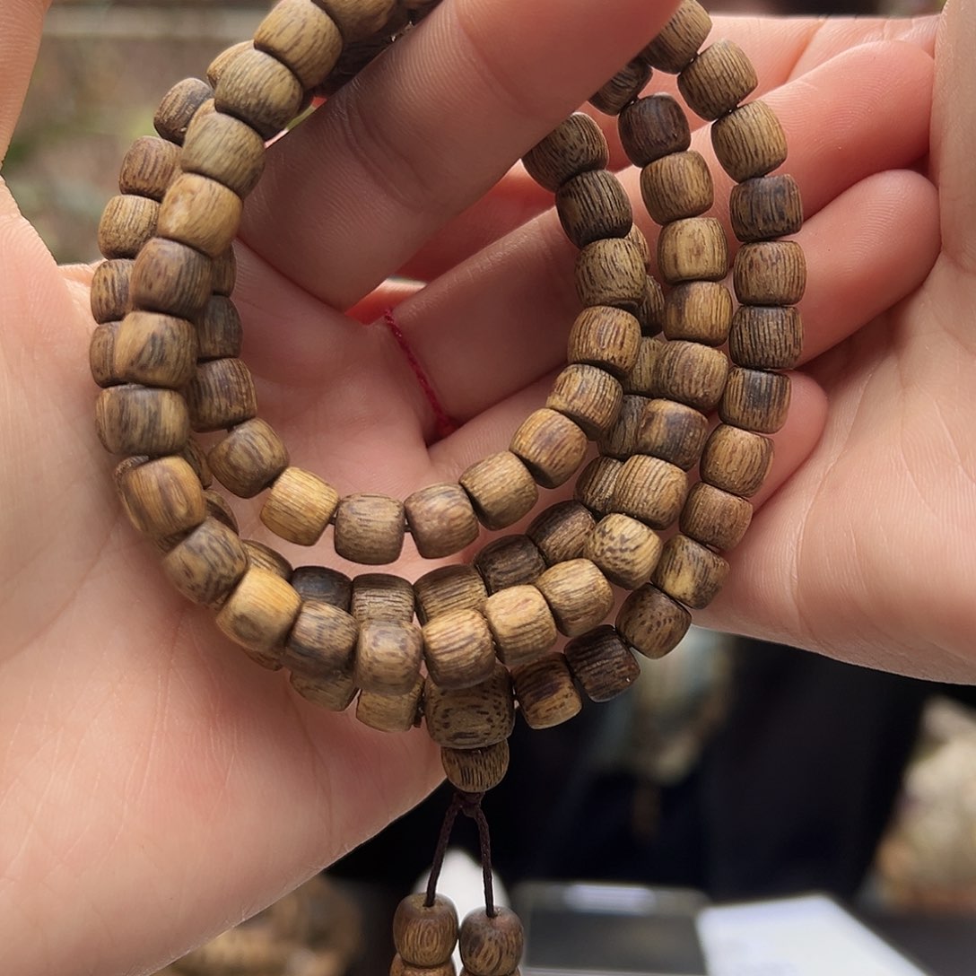 沉香手串金沙叶卡7，多样性发货一条