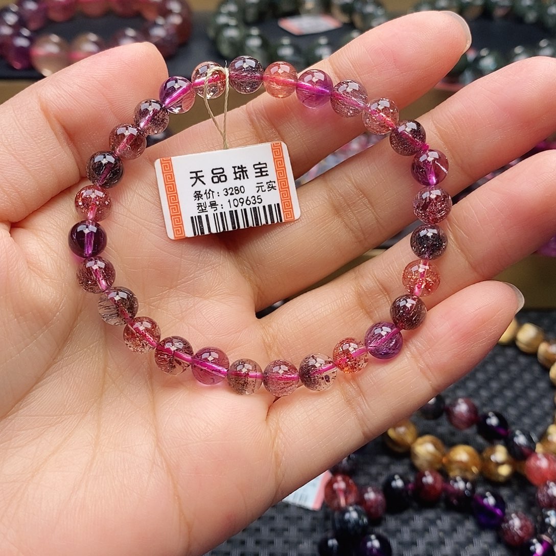 手链水晶未镶嵌超七手链109635