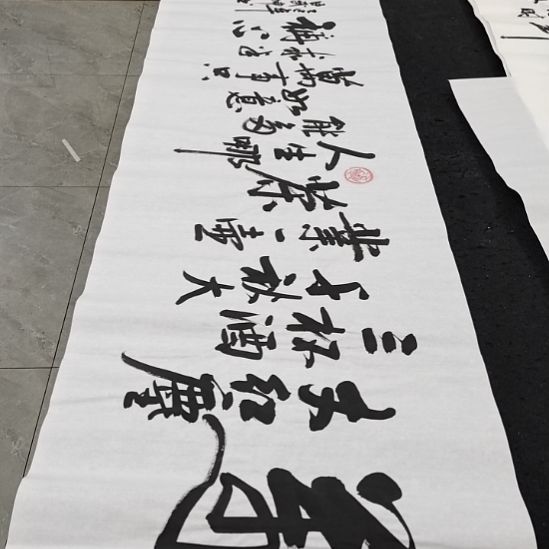 翰墨白武坤老师作品一副