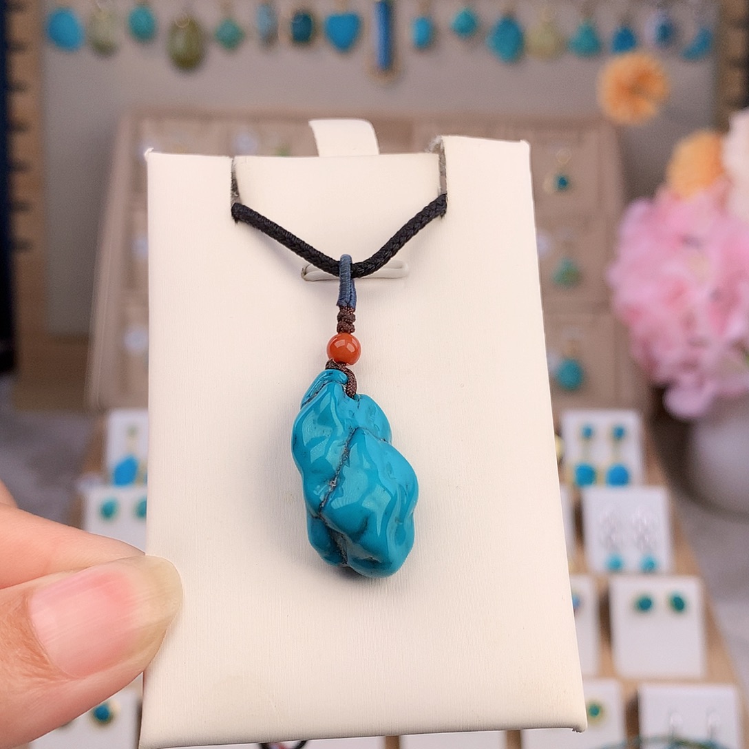 周***零未镶嵌绿松石颈饰