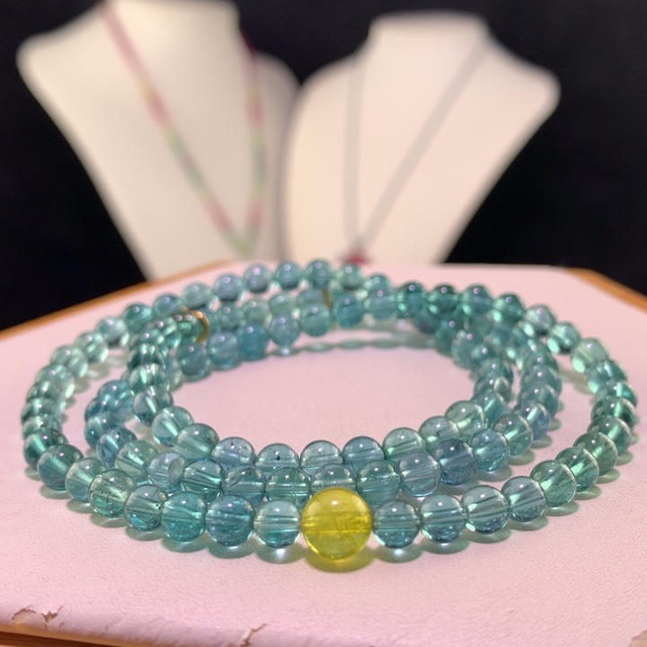 双色碧玺手链未镶嵌