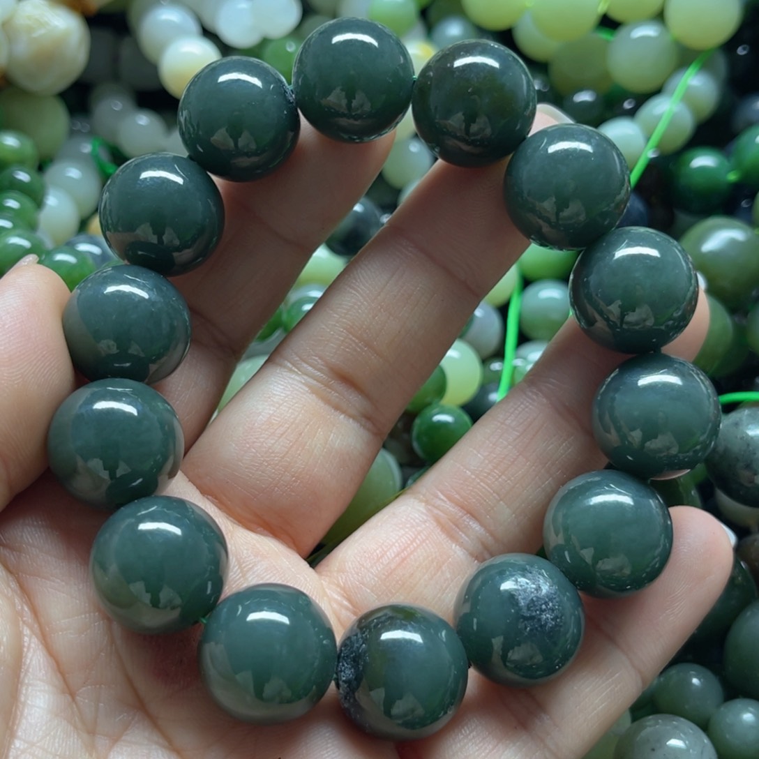 和田玉手链未镶嵌