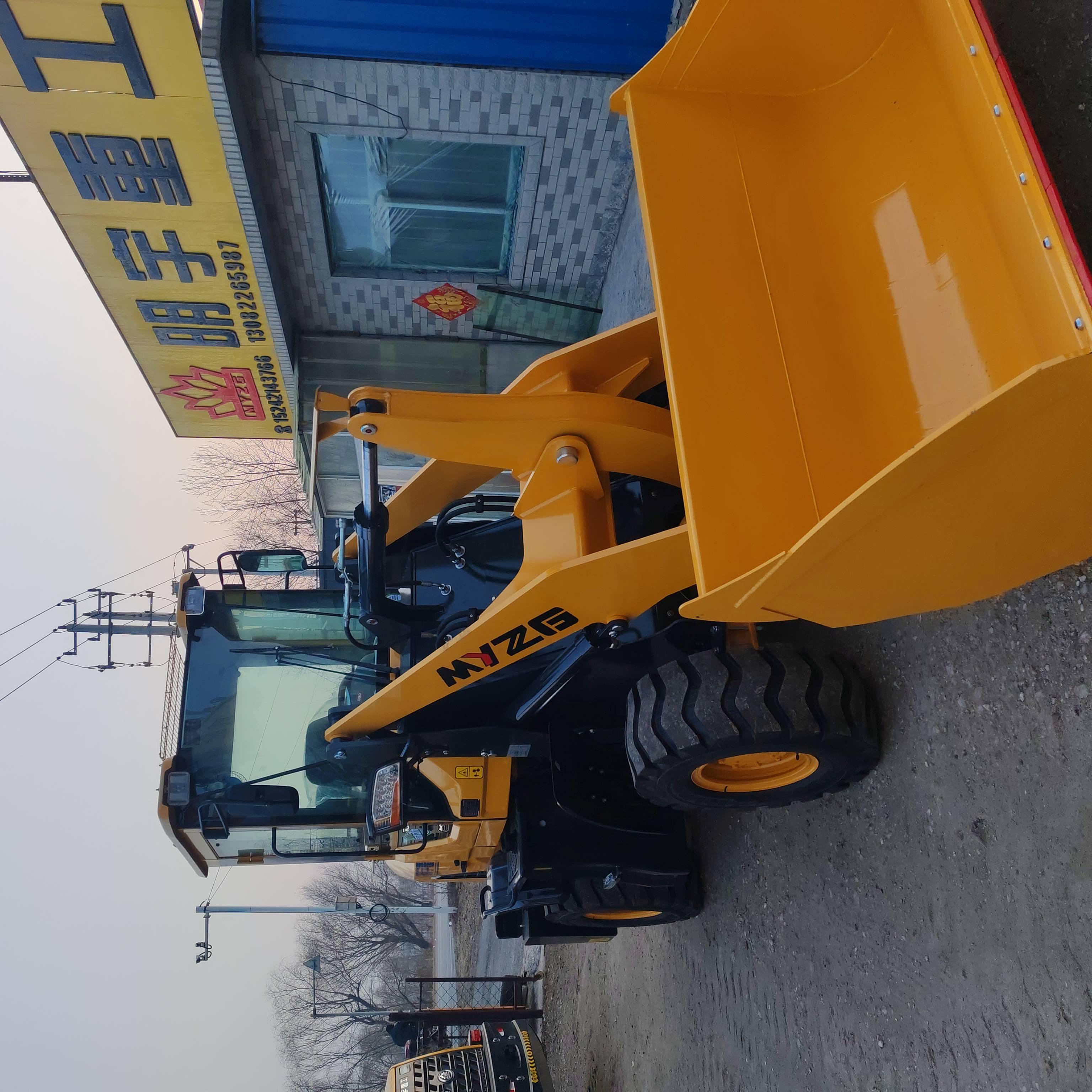 明宇重工装载机铲车清运打粮效率高价格低