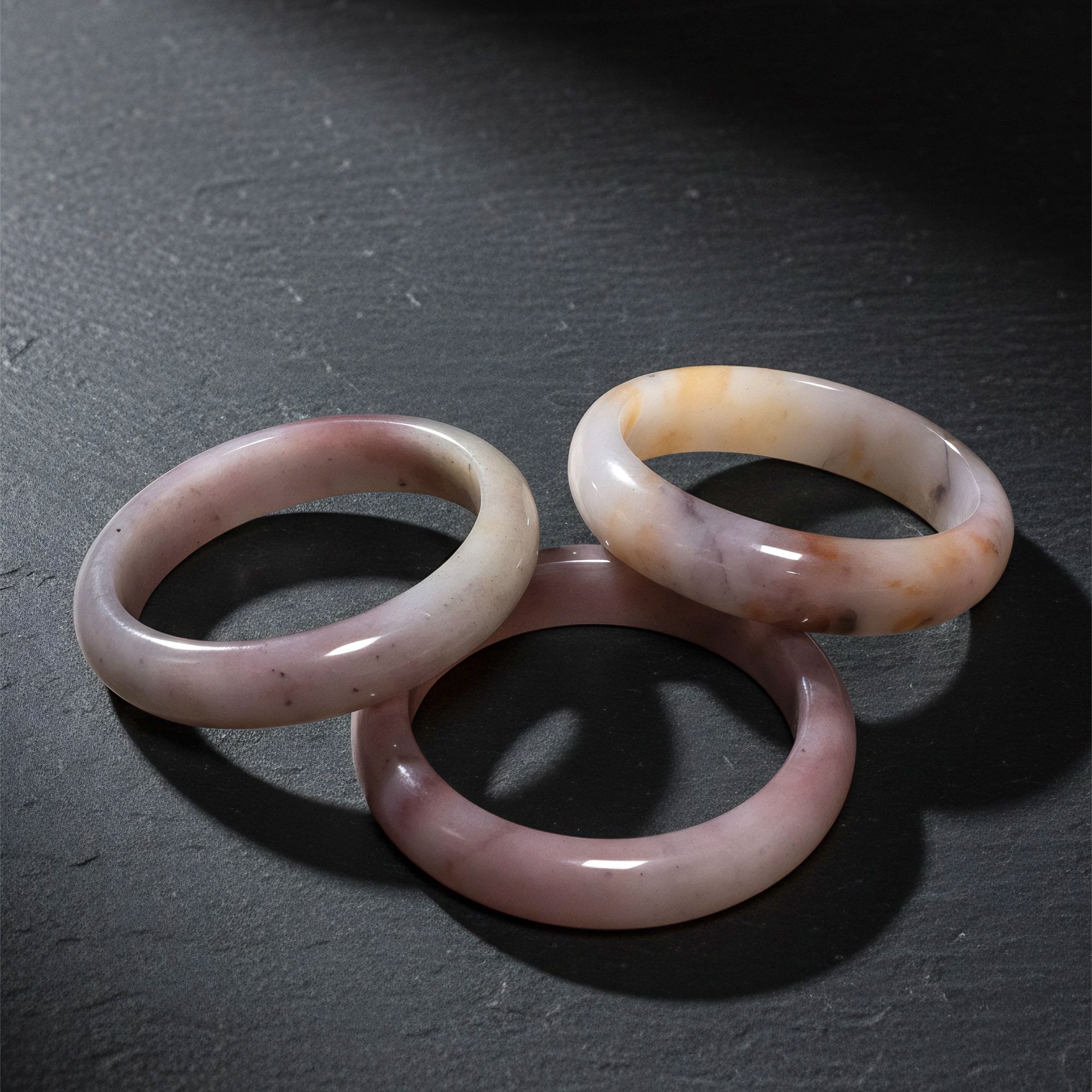 C3759-楼兰宝石光彩玉手镯-多样性发其一WR