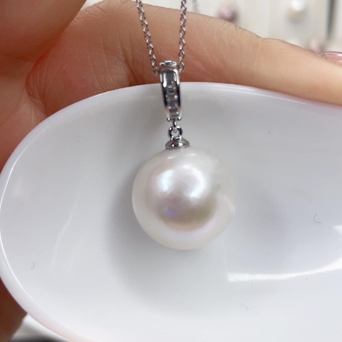淡水珍珠未镶嵌吊坠(赠链)