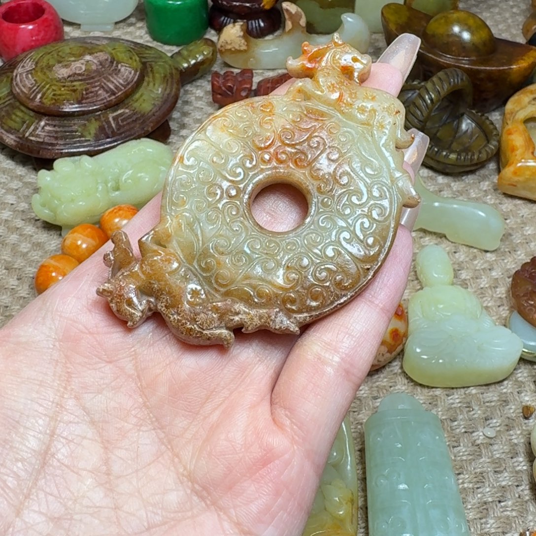 吊坠白玉菩提挂件