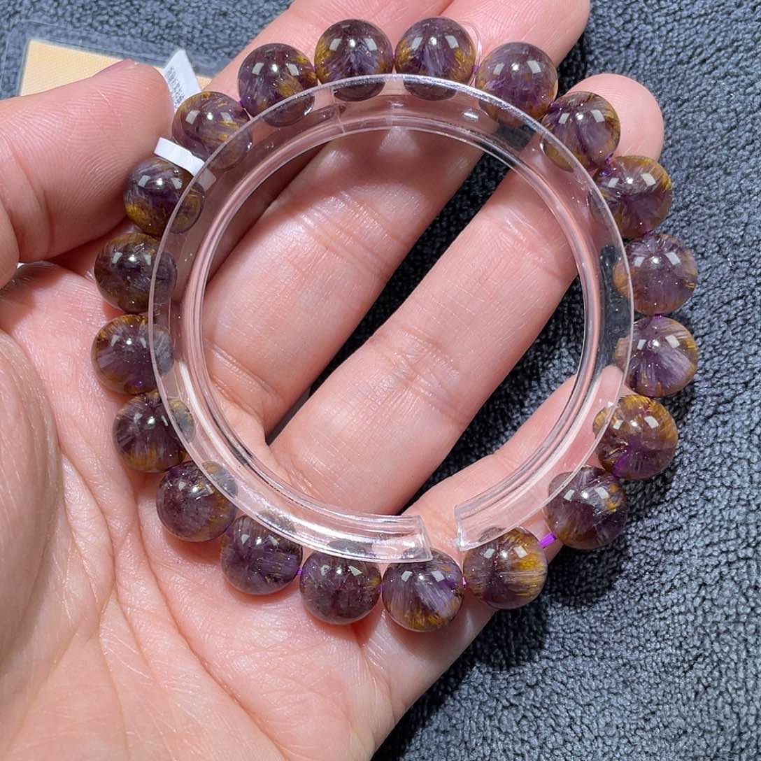 水晶极光达碧兹手链A9.5未镶嵌高*高