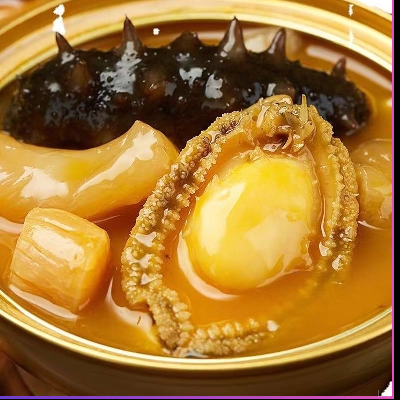 正宗滋补【金汤正宗佛跳墙加热即食刺参】海味营养辽佛跳墙款金汤