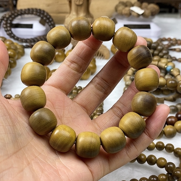 檀香木手串/手链奶香浓郁微瑕1.5