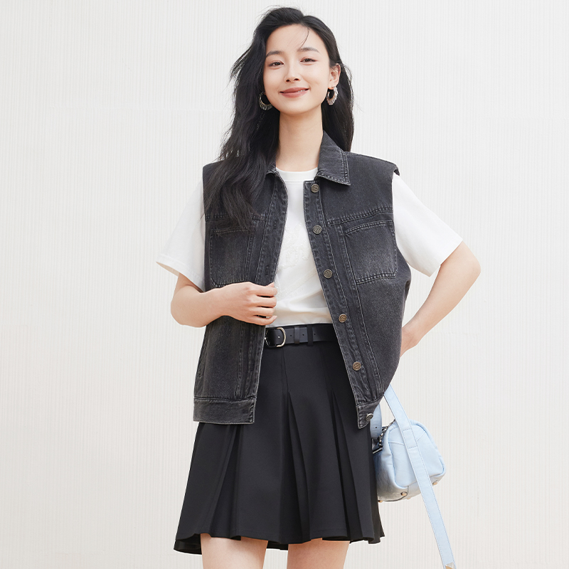 【尚雅】佳人苑马甲秋季新款J433071