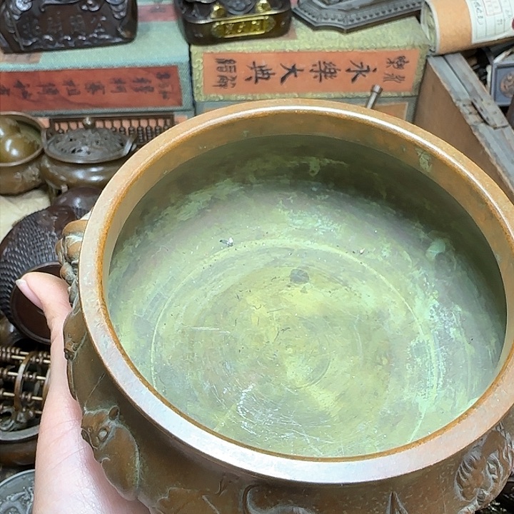 铜材质文玩客厅家具摆件