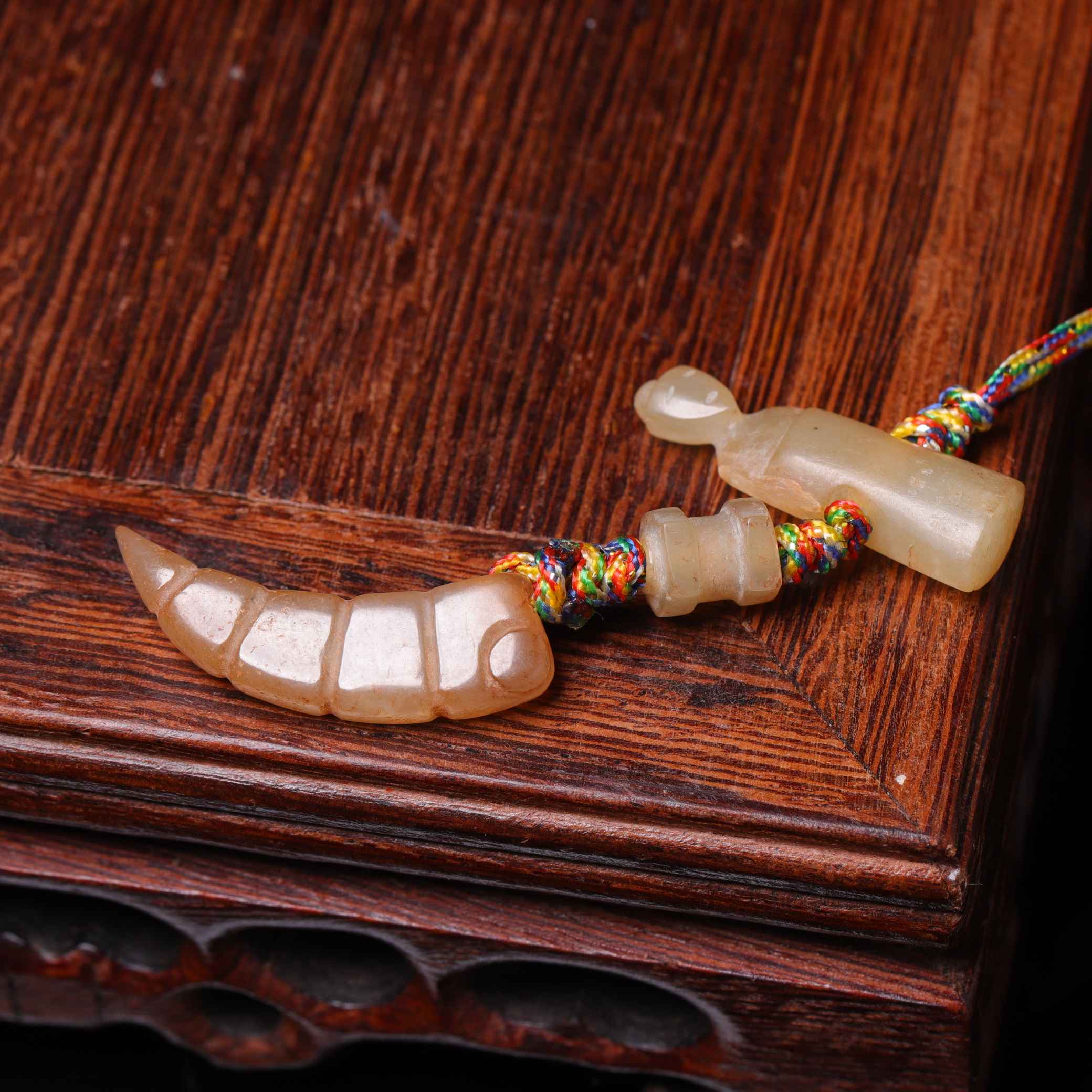 明代和田玉多宝串-NX