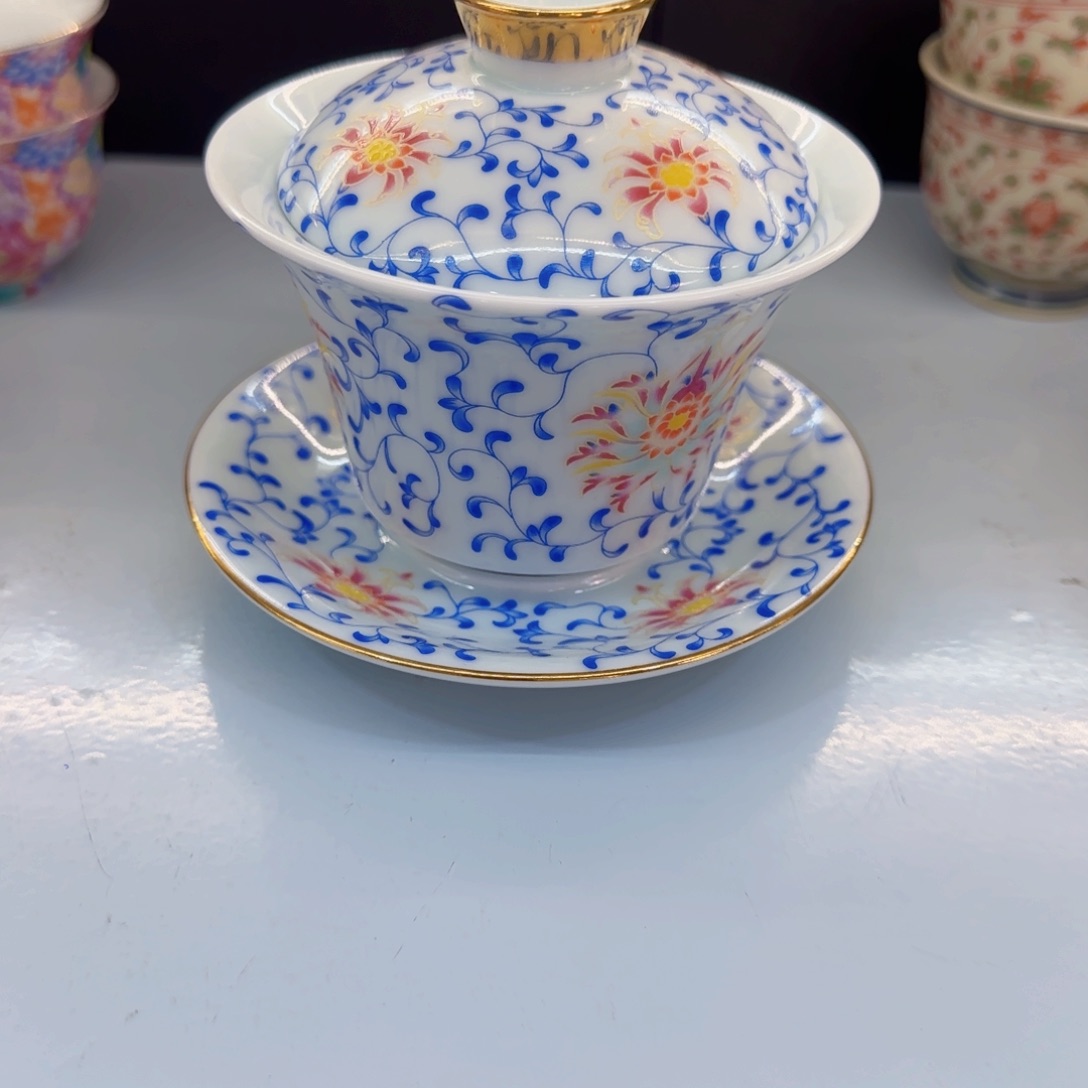 这些盖碗真好看！！！