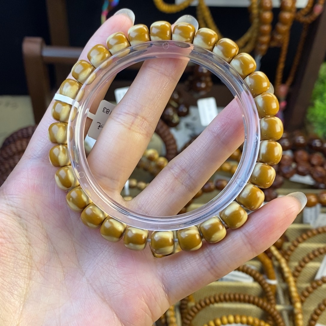 手串紫金鼠8+三花火焰实心