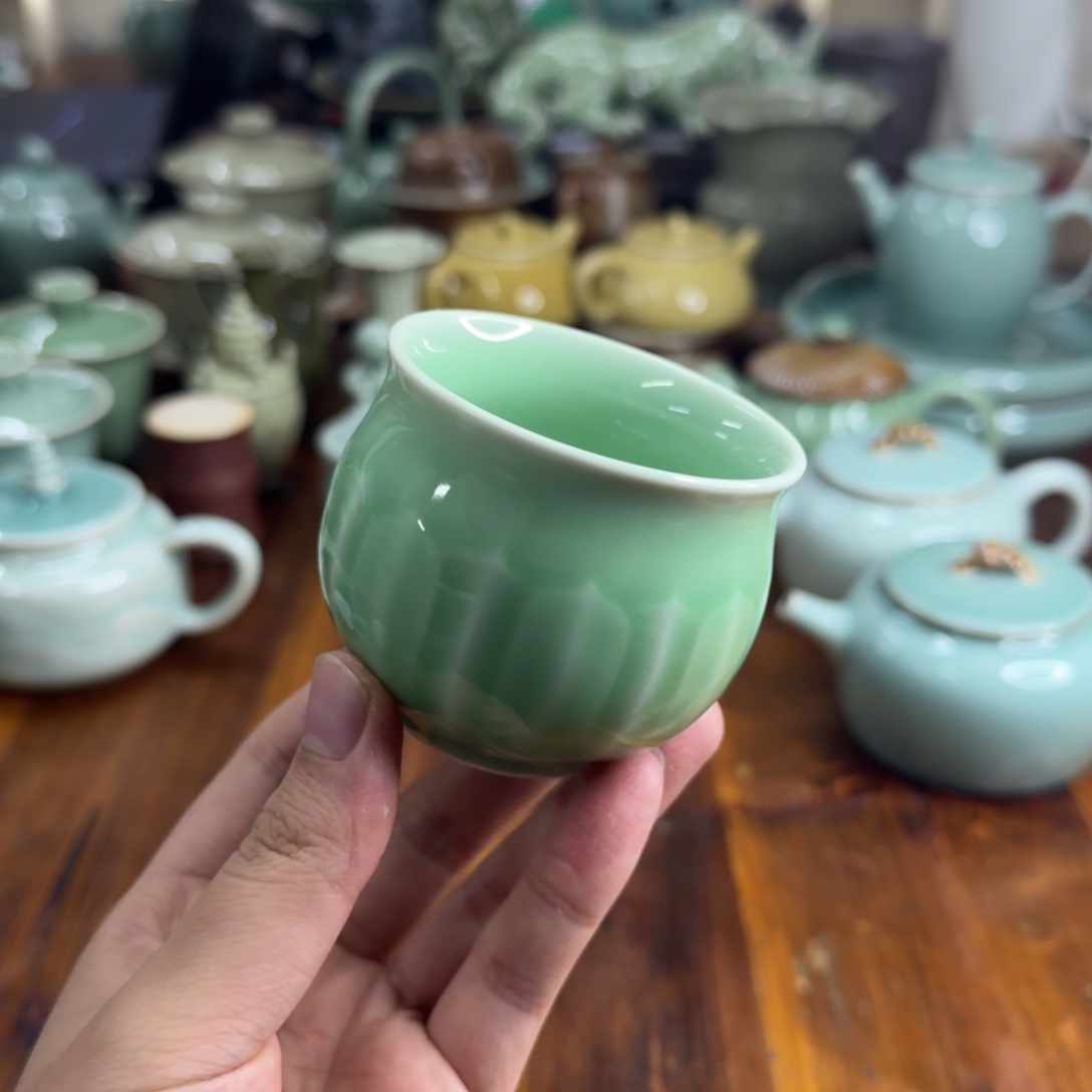 小仲青瓷茶器微瑕7911