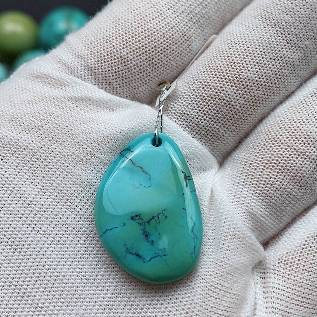 绿松石未镶嵌配饰