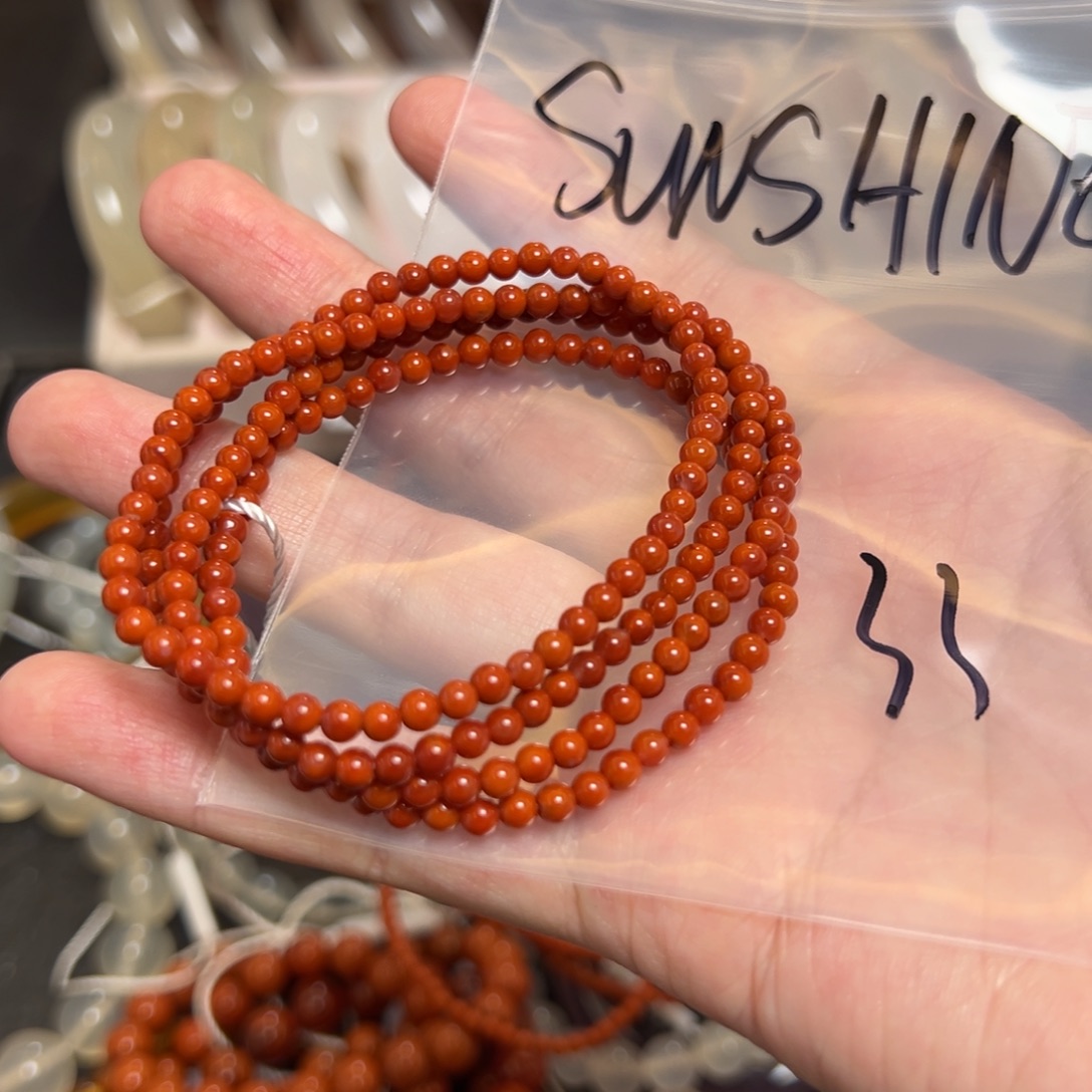 S***^未镶嵌南红玛瑙珠宝半成品