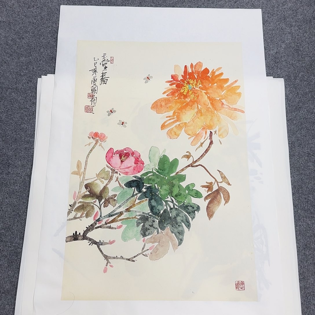 国画68*45纯手绘唐朝