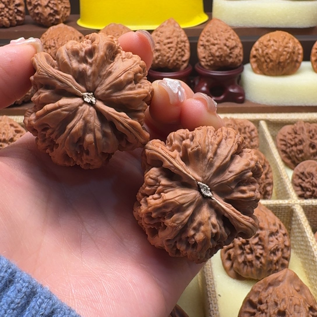 吊坠文玩核桃44粗筋克重57➕