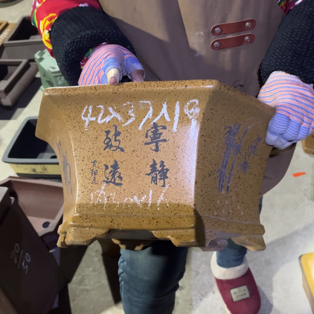 紫砂花盆盆景艺术