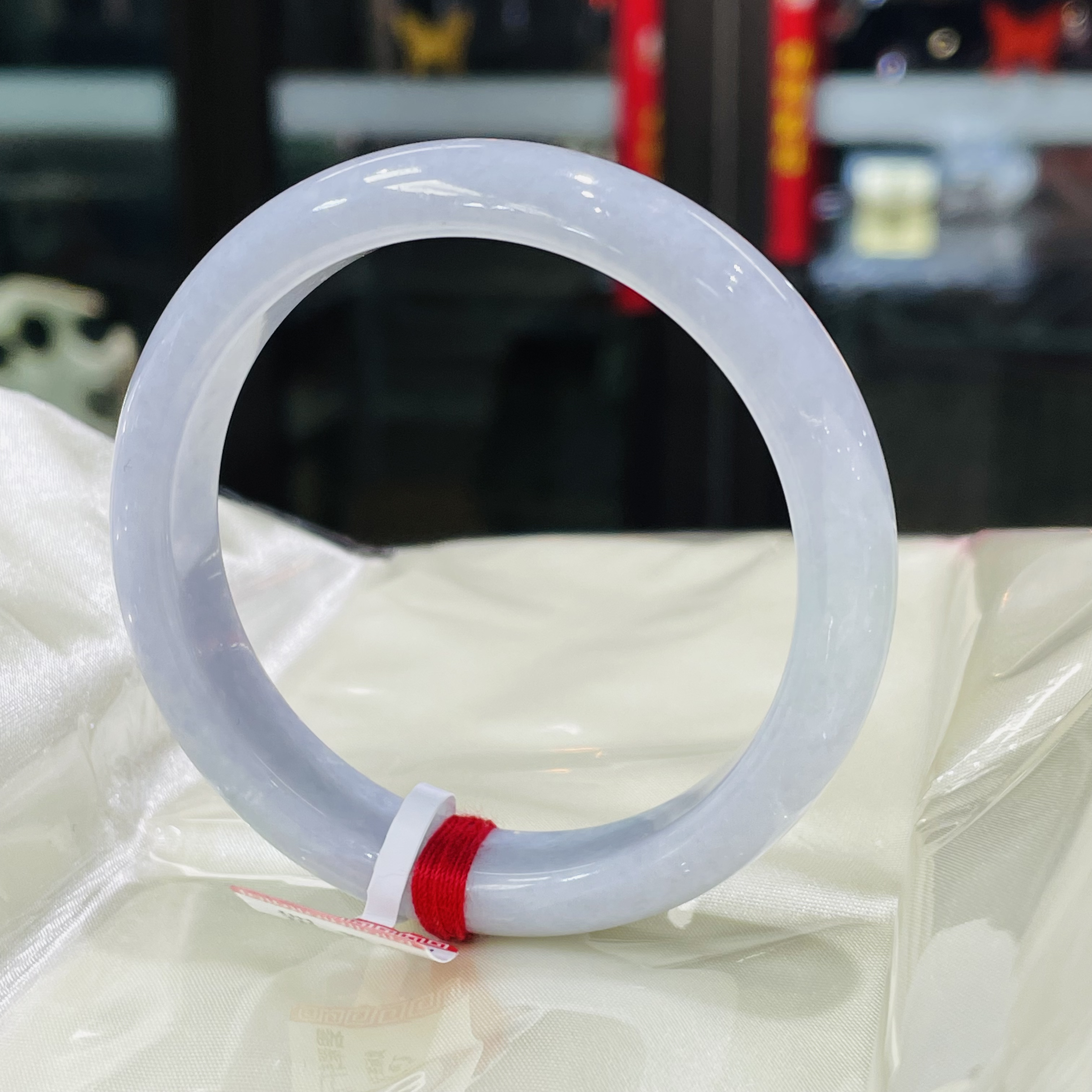 2012天然缅甸A货翡翠手镯53-54