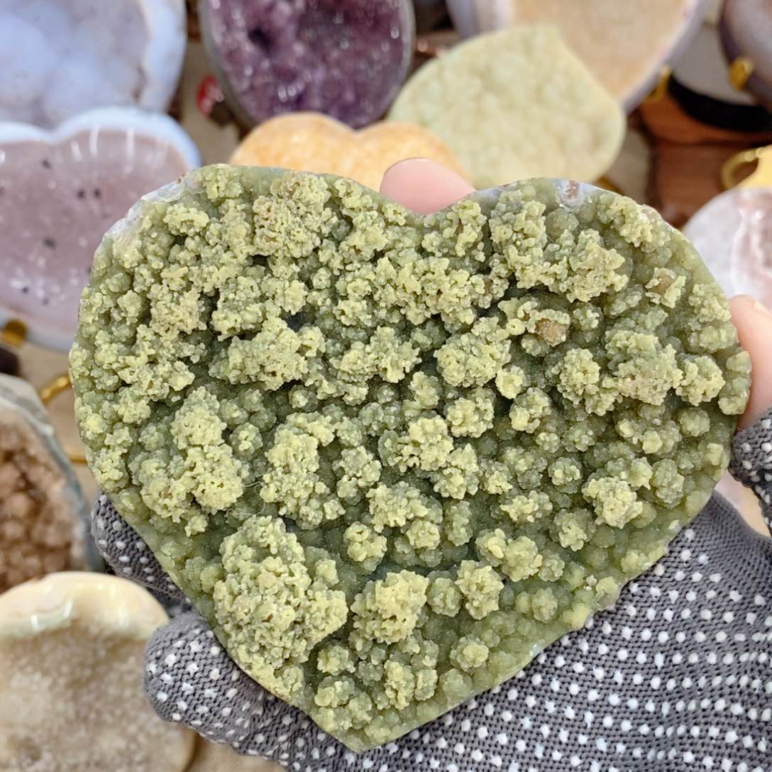 天然水晶摆件未镶嵌紫晶