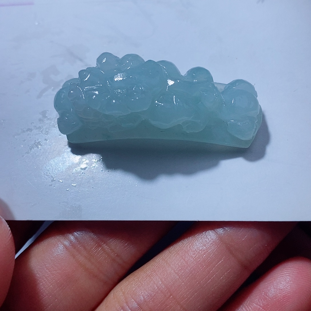 定制翡翠未镶嵌翡翠包编手绳