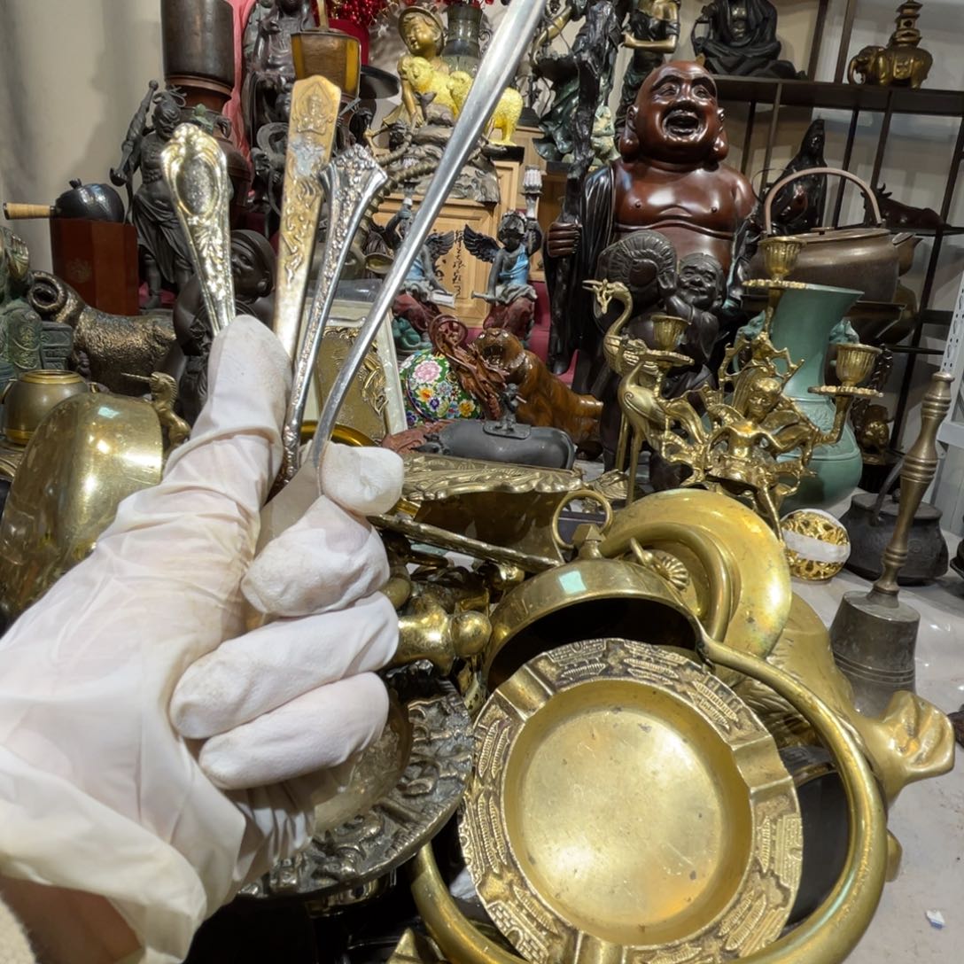 大阪回流铜器摆件118