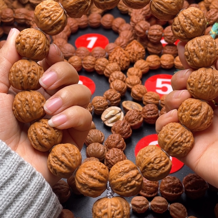 文玩核桃吊坠粗筋麻花