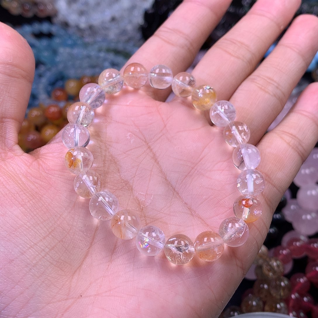 水晶手链未镶嵌天然