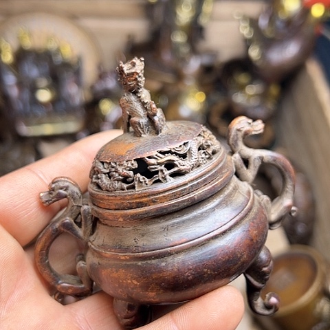 铜制文玩把玩物件