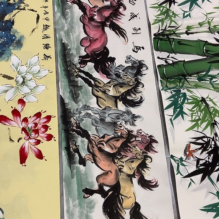 三个张画廊直播间！