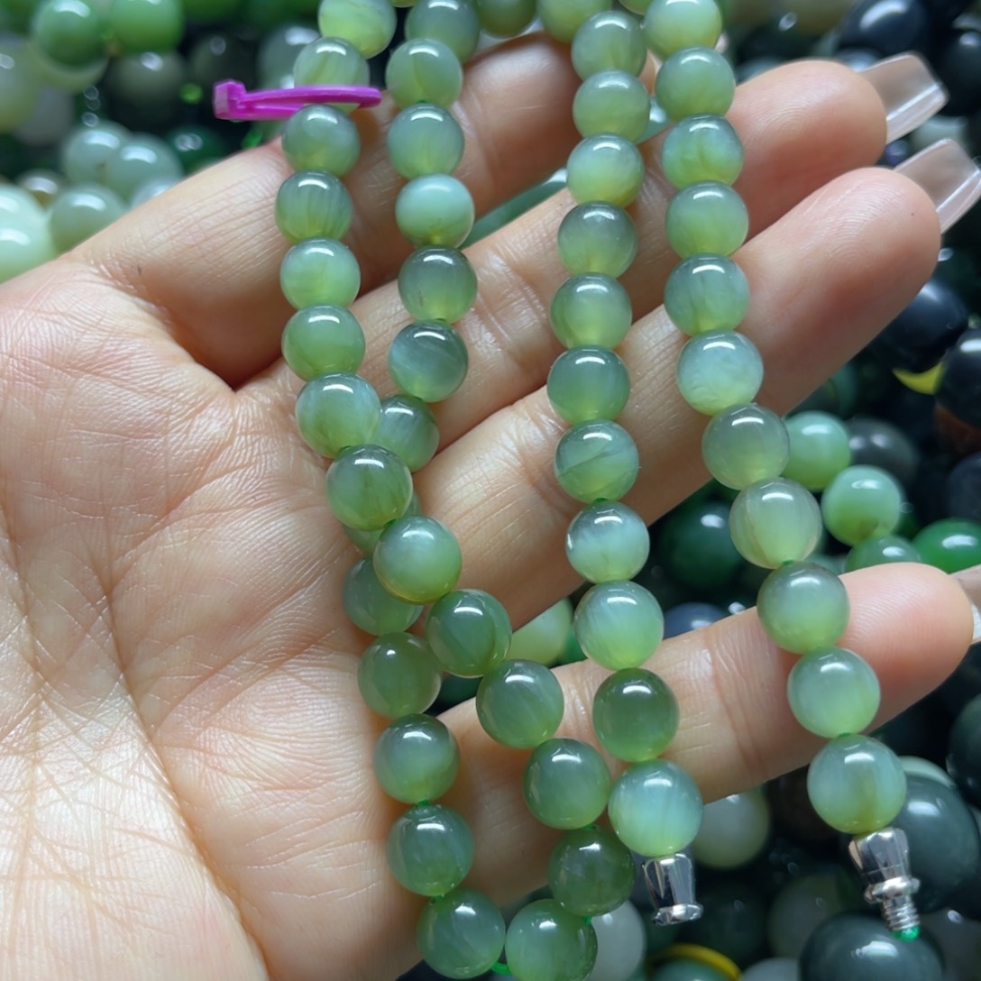 和田玉手链未镶嵌