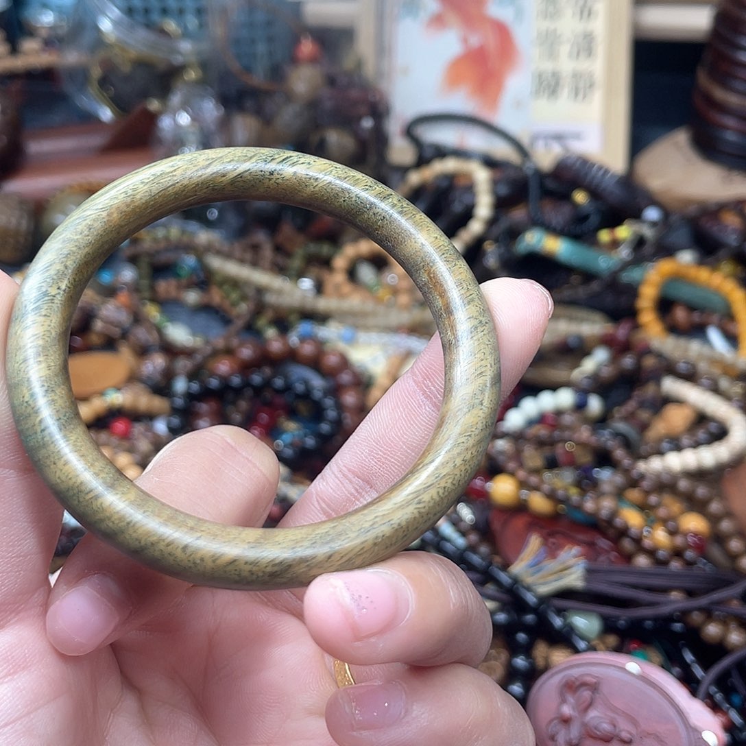 维腊木（绿檀）无事牌55