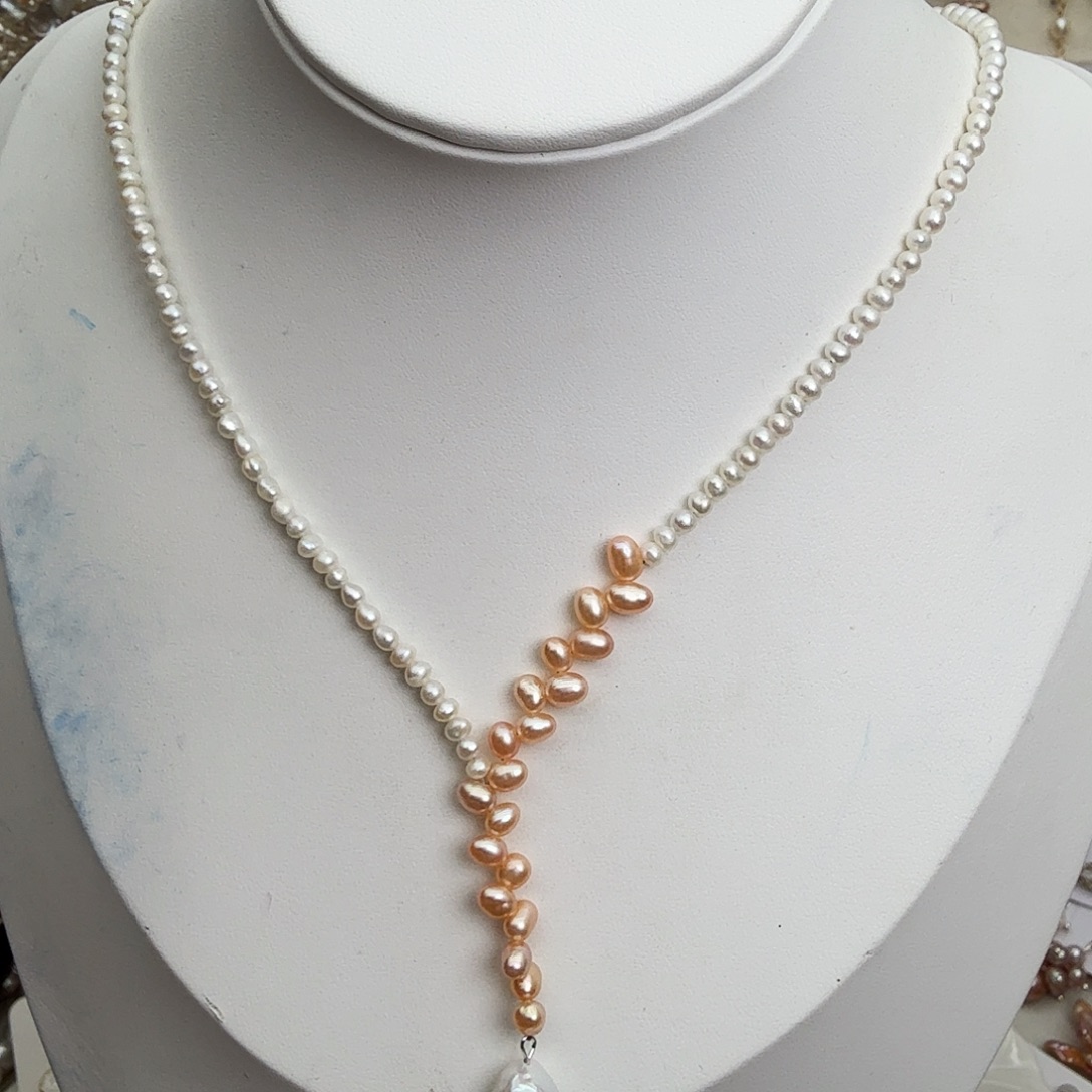 颈饰未镶嵌淡水珍珠