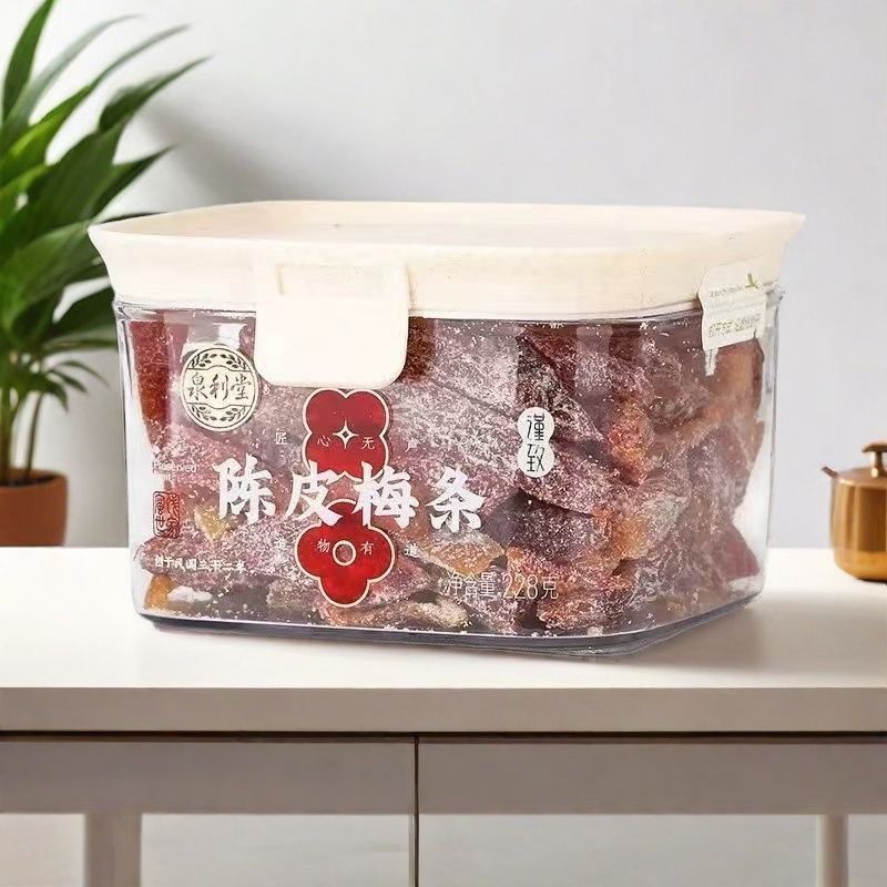 泉利堂陈皮梅条蜜饯果脯休闲小零食