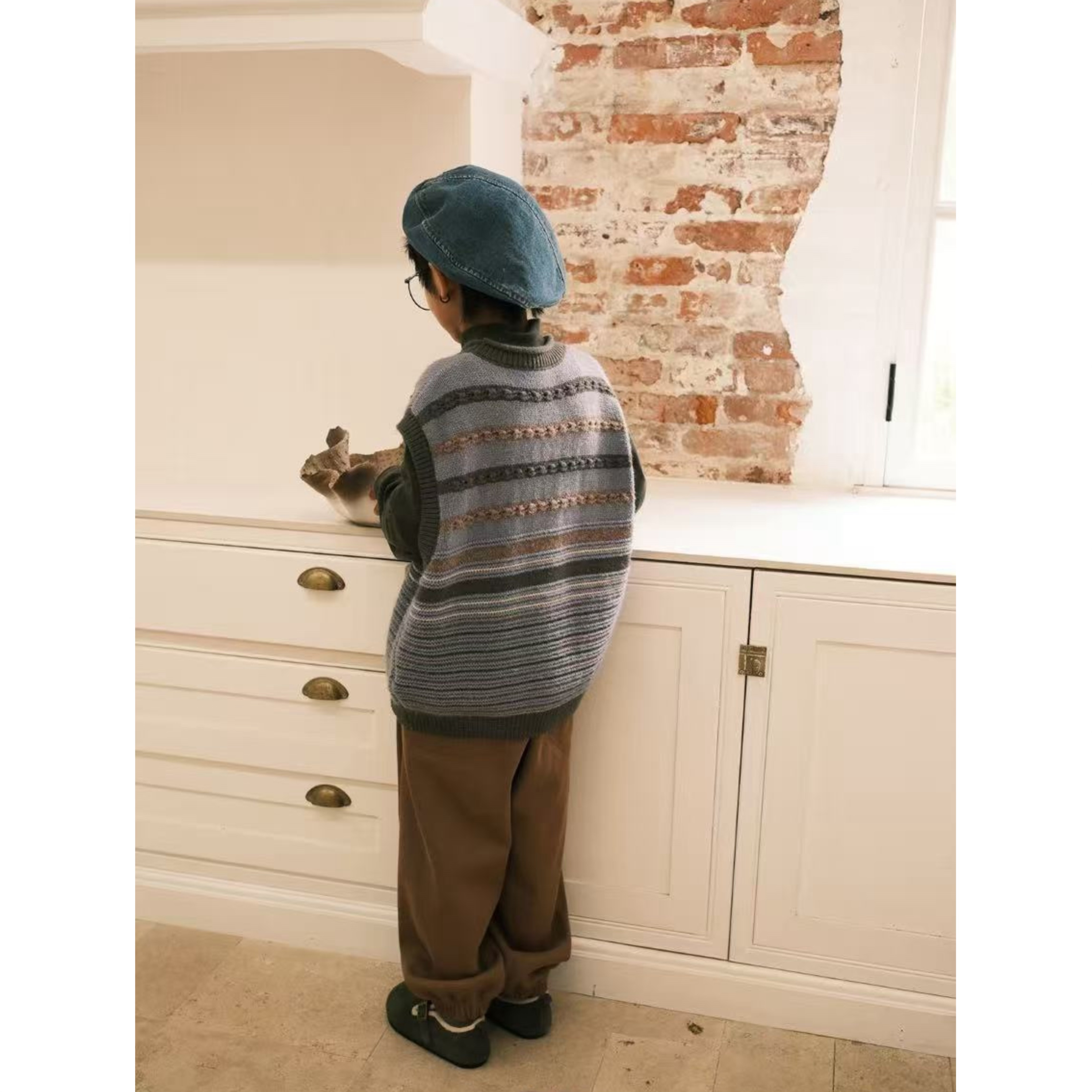 23220儿童毛织马甲HF43423220