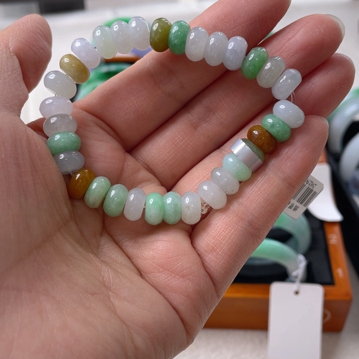 翡翠未镶嵌手串缅甸翡翠