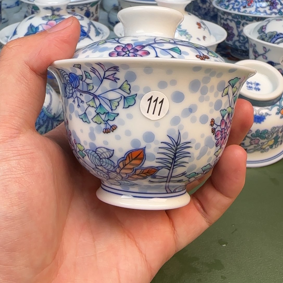 彦祖纯手工手绘茶具111