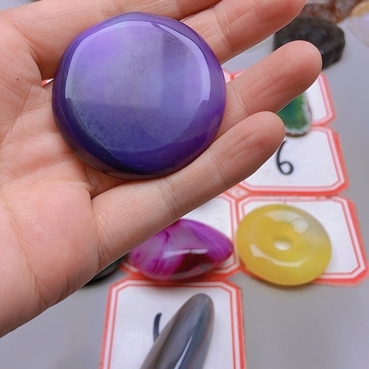 【闪购商品】未镶嵌玛瑙/玉髓珠宝半成品彧**妈