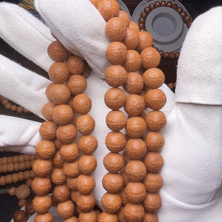 手串凤眼菩提12.5mm铁籽108
