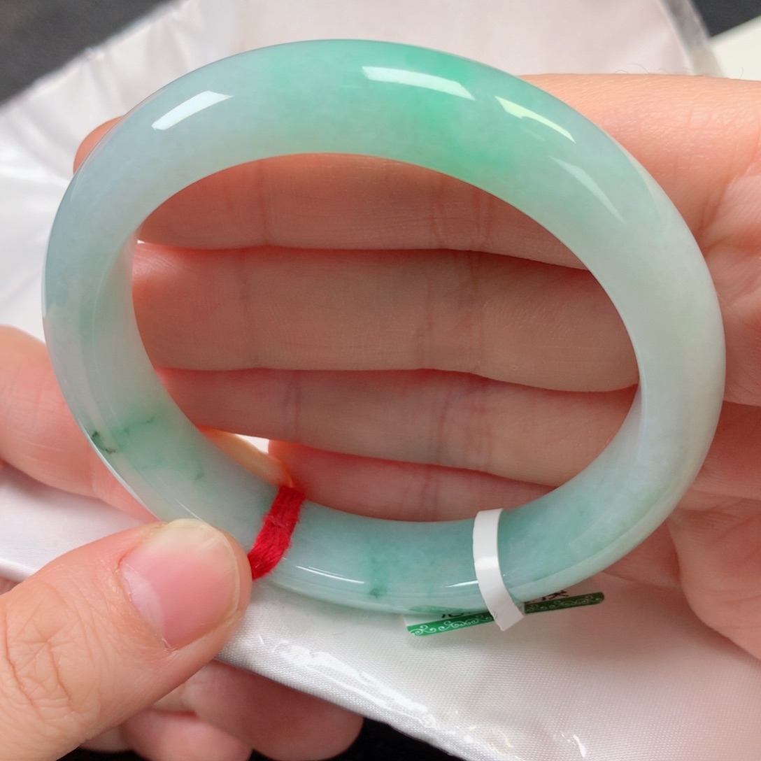 未镶嵌手镯翡翠缅甸天然翡翠手镯57