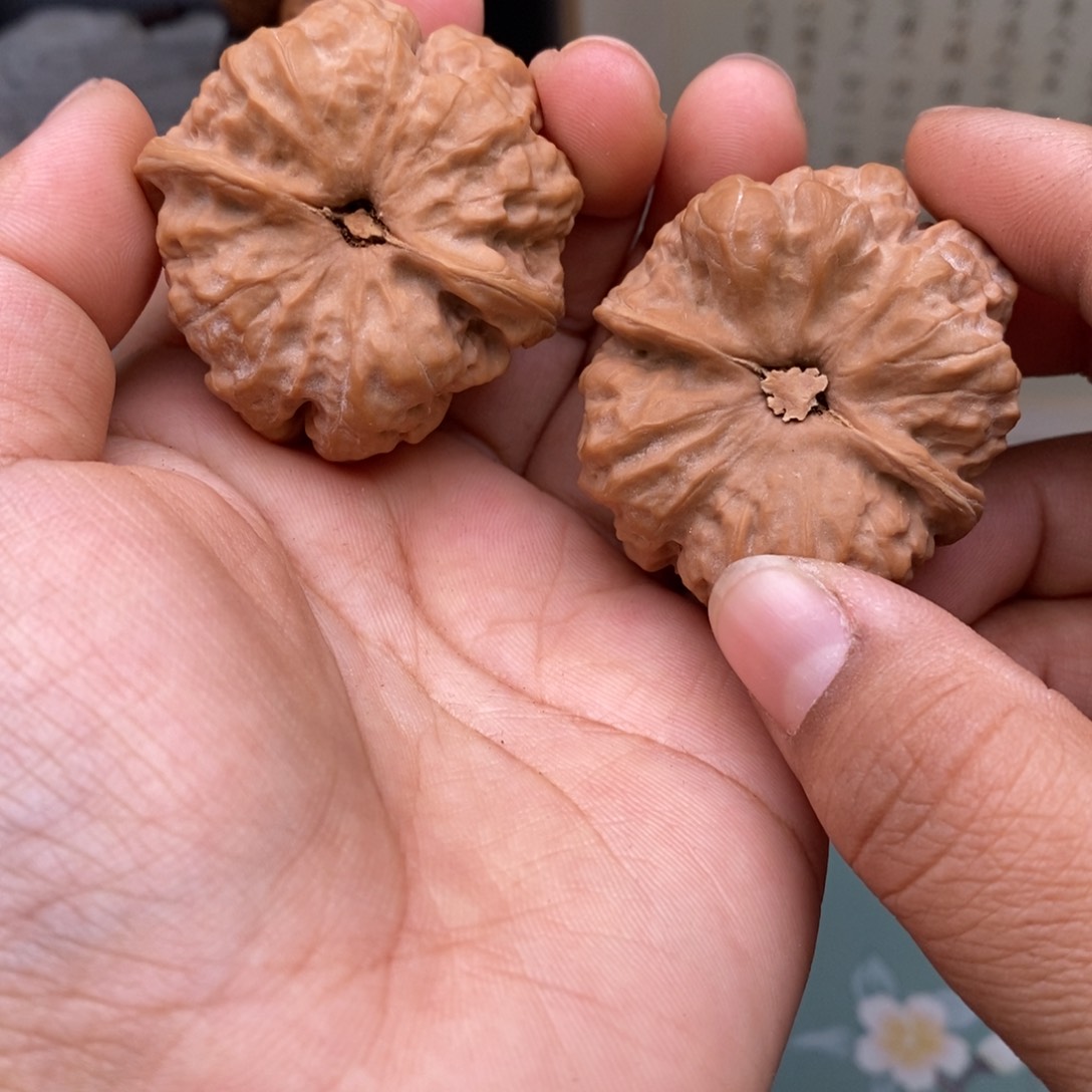 文玩核桃把件38蛤蟆头