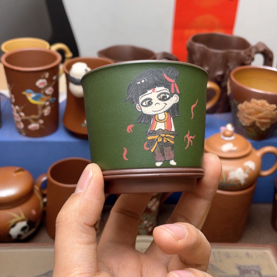 紫砂茶杯紫砂主人杯140cc