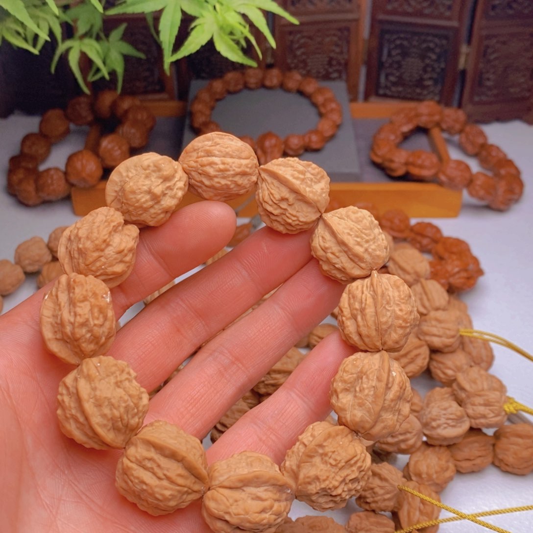 桃核手串蟹*蛤蟆头尺寸21