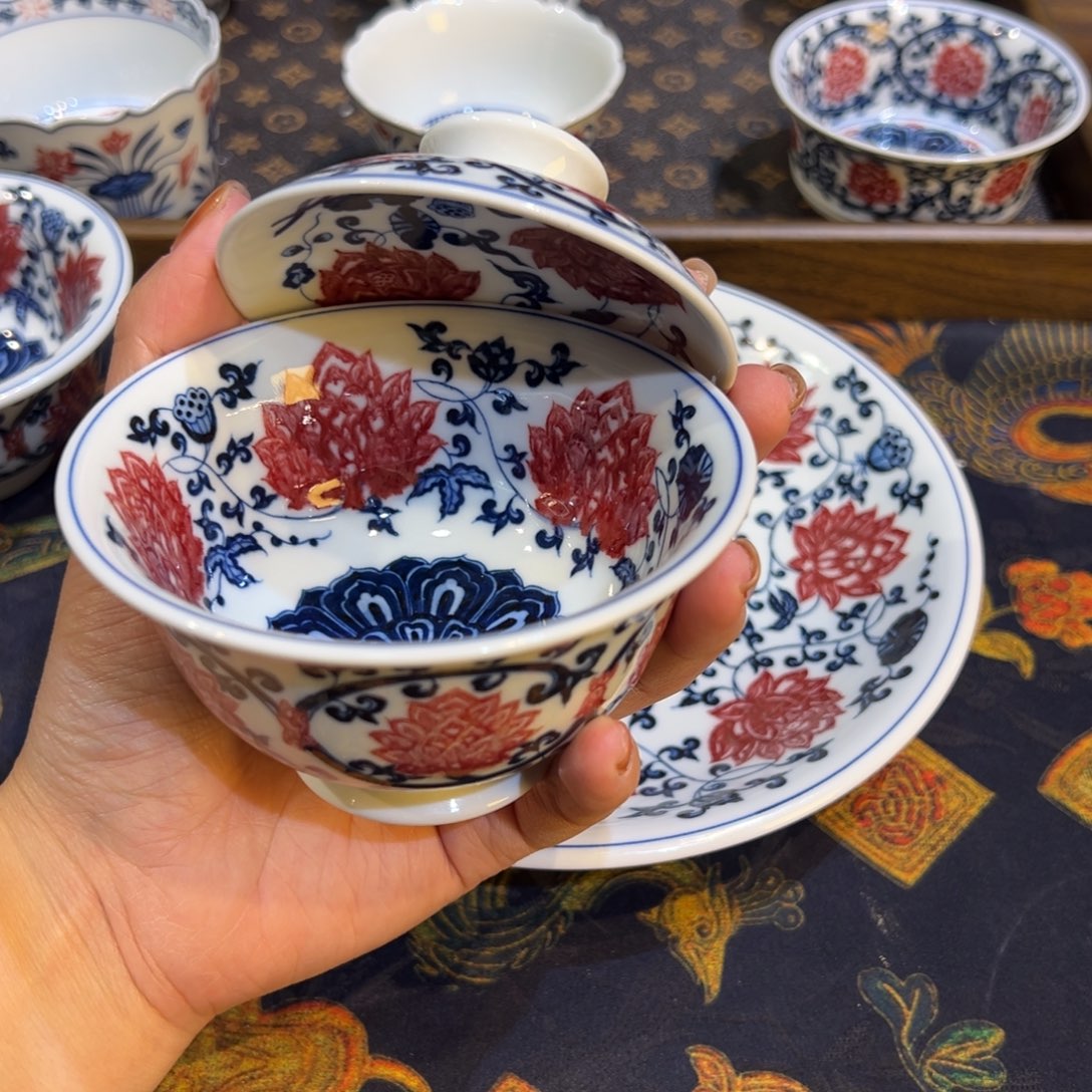 景德镇陶瓷手工手绘