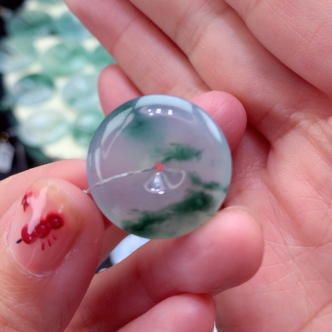 翡翠颈饰未镶嵌10尺寸21/5.8