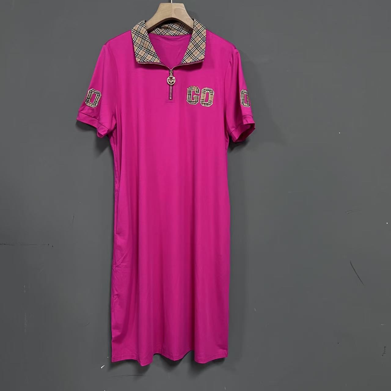 新款宽松显瘦中长款女装连衣裙788